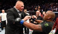 Could Lesnar vs. DC happen outside the octagon?